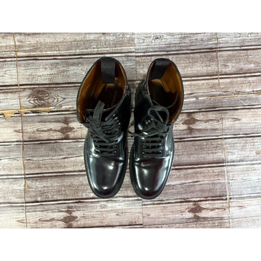 Common Projects Combat Leather Boot size 37 UE 7 US color Black - Picture 3 of 8